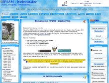 Tablet Screenshot of leconte-sylvain.hpsam.info